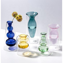 Vergés en verre de couleur de couleur créative personnalisée